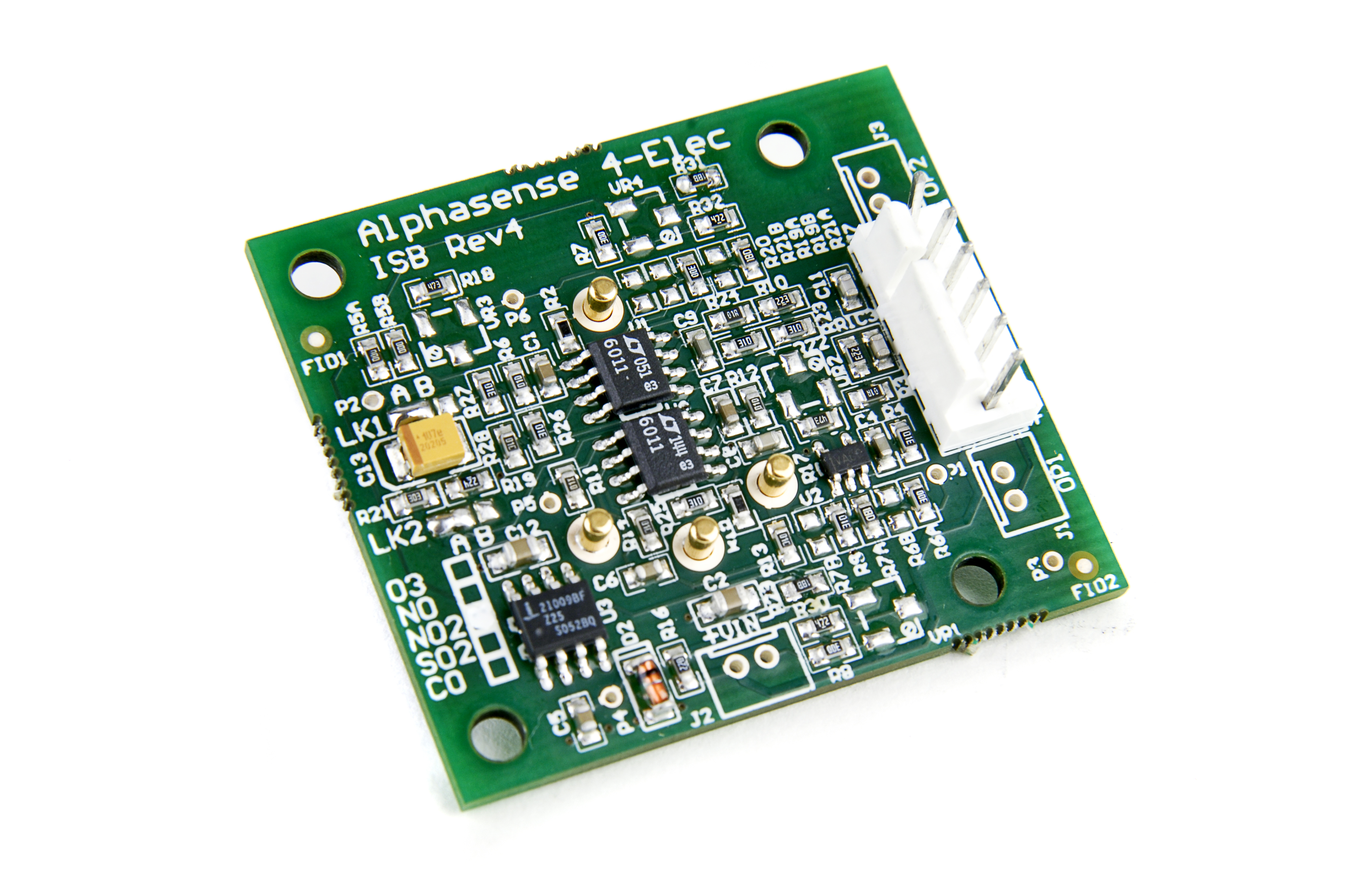 Alphasense 4-electrode Individual Sensor Board